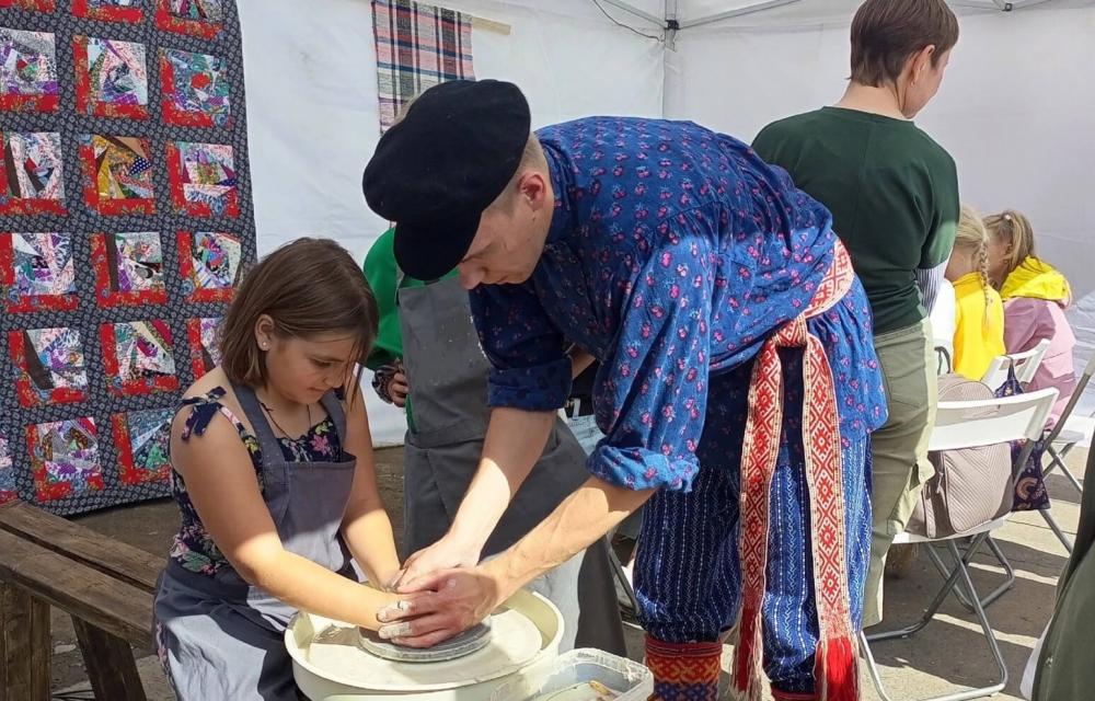 Мастер-класс «ГОНЧАРНОЕ РЕМЕСЛО» Марии Андроновой и Никиты Никитина