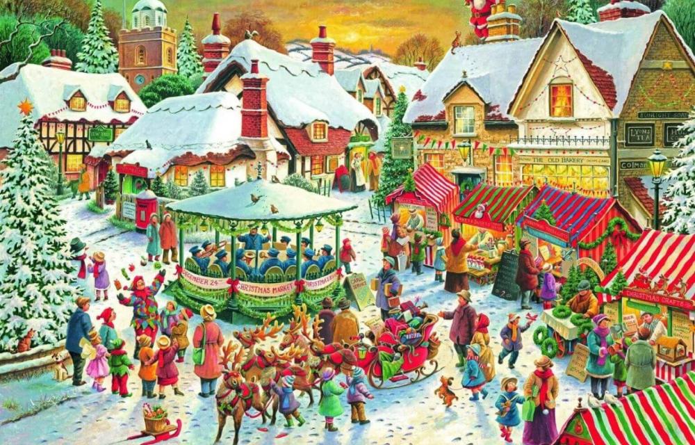 Ярмарка «Предновогодняя кутерьма» в Усадьбе Марьино